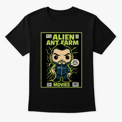 Alien Ant Farm “Movies” Unisex T-Shirt – Classic 2000s Rock Band Comic Style Graphic Tee