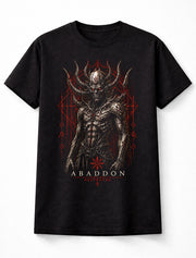 Abaddon Destroyer Demon Horror Gothic Dark Fantasy Unisex T-Shirt