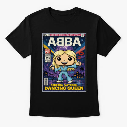 ABBA Dancing Queen Pop Disco Funko Pop Style Unisex T-Shirt