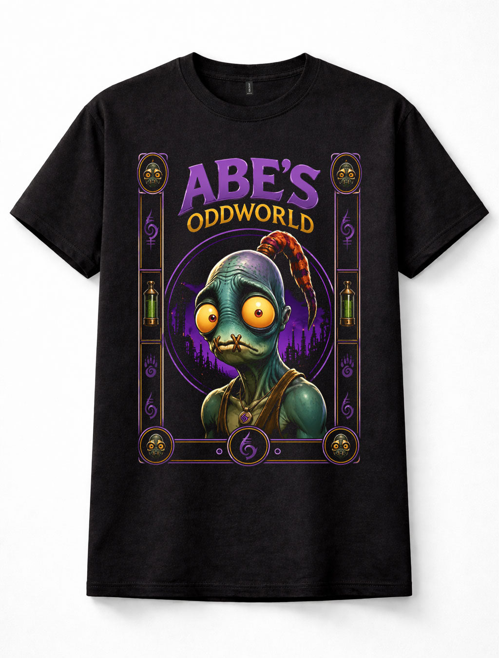 Abe's Oddworld Oddysee Retro Gaming Video Game Character Unisex T-Shirt