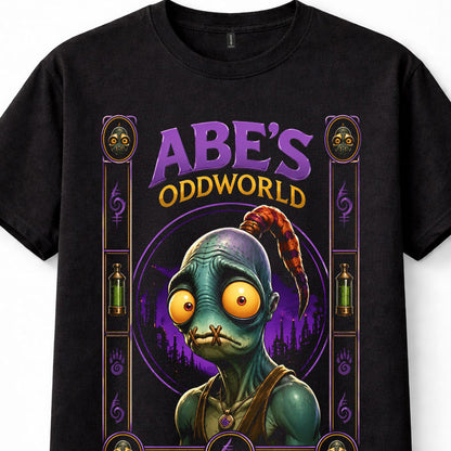 Abe's Oddworld Oddysee Retro Gaming Video Game Character Unisex T-Shirt