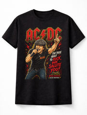 AC/DC Brian Johnson Rock Unisex T-Shirt
