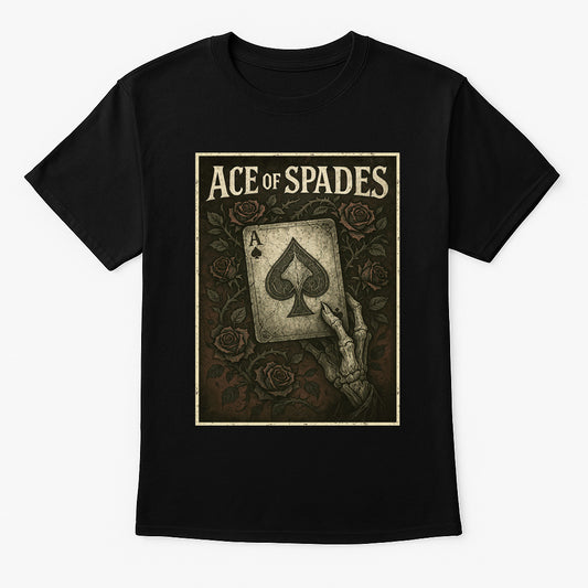 Motörhead – Ace of Spades Unisex T-Shirt Classic Rock Metal Merch Tee