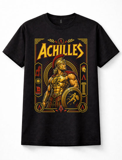 Achilles Greek Mythology Trojan War Warrior Hero Ancient Greece Unisex T-Shirt