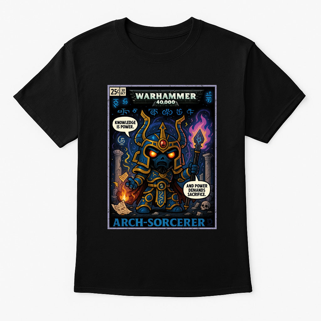 Warhammer 40K Thousand Sons Arch Sorcerer Chaos Space Marine Adults & Kids Unisex T-Shirt