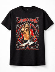 Airbourne Australian Hard Rock Band Guitar Music Black Unisex T-Shirt