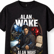 Alan Wake Bright Falls Horror Survival Game Graphic Unisex T-Shirt