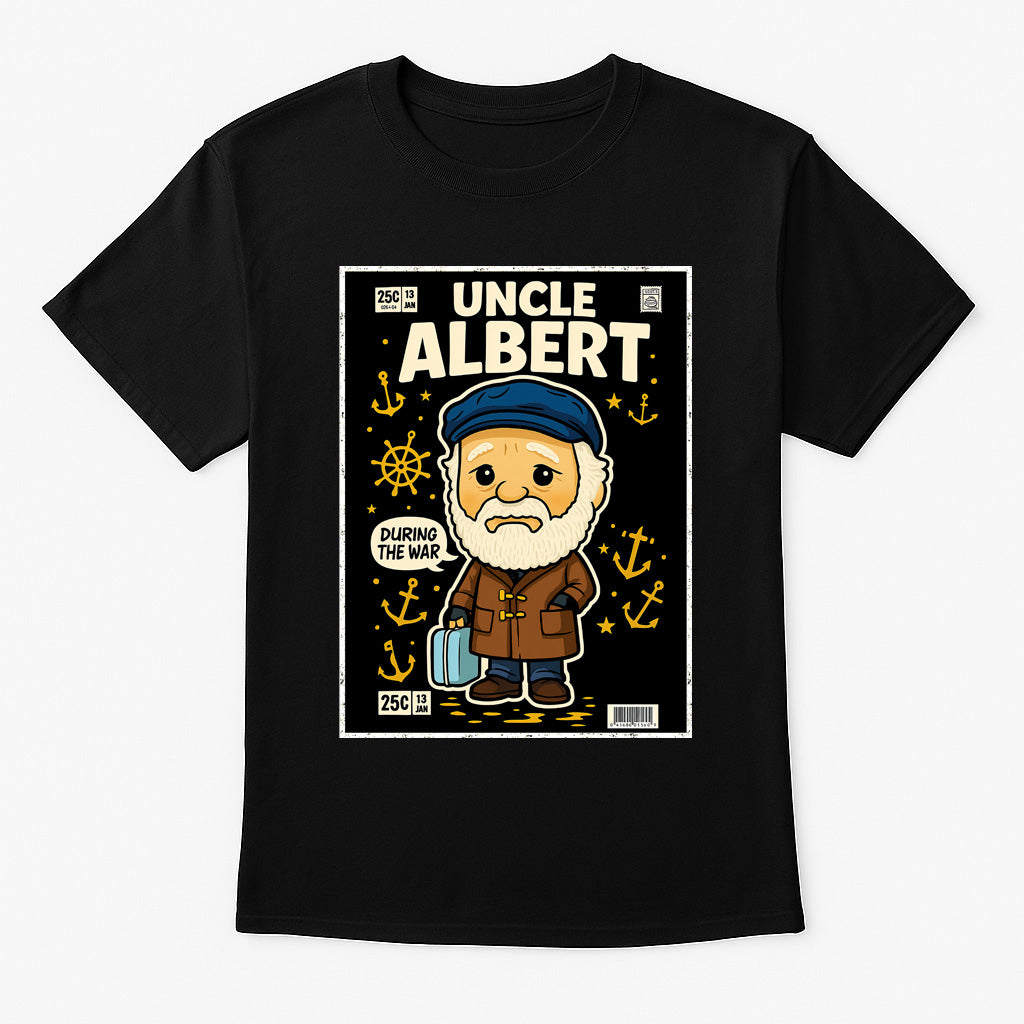 Only Fools and Horses Uncle Albert During the War Classic British Comedy Adults & Kids Unisex T-Shirt