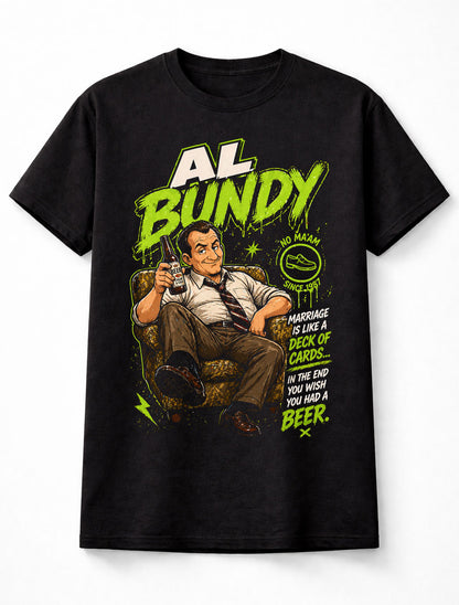 Al Bundy No Maam Married with Children Funny Quote Graphic Unisex T-Shirt
