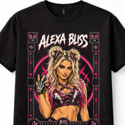 Alexa Bliss WWE Superstar Wrestling Graphic Unisex T-Shirt