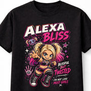 Alexa Bliss Blissful But Twisted WWE Wrestling Graphic Unisex T-Shirt