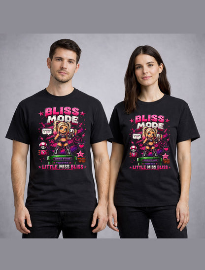 Alexa Bliss Bliss Mode Wrestling T-Shirt Mario Nintendo Style Goddess Of Chaos Pixel Fan Tee Adults & Kids Unisex T-Shirt