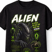 Alien Xenomorph Horror Movie Weyland Yutani Nostromo Unisex T-Shirt
