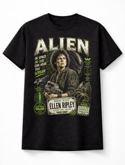 Alien Ellen Ripley Xenomorph Nostromo Sci-Fi Horror Unisex T-Shirt