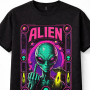 Alien UFO Area 51 Grey Extraterrestrial Space Sci-Fi Funny Unisex T-Shirt