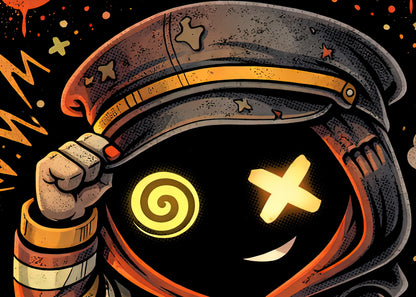 All Aboard the Crazy Train T Shirt Gothic Cartoon Punk Chaos Unisex Tee