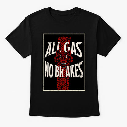 Jacob Fatu All Gas No Brakes Retro Wrestling Unisex T-Shirt Samoan Werewolf Tee