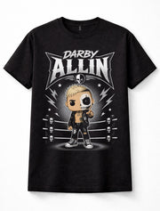 Darby Allin AEW All Elite Wrestling Skull Pop Graphic Unisex T-Shirt