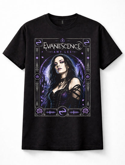 Evanescence Amy Lee Gothic Rock Band Music Fan Unisex T-Shirt