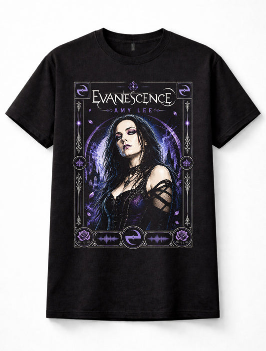 Evanescence Amy Lee Gothic Rock Band Music Fan Unisex T-Shirt