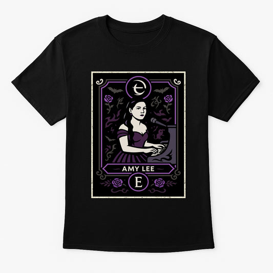 Evanescence Amy Lee Retro Rock Unisex T-Shirt Gothic Band Tee