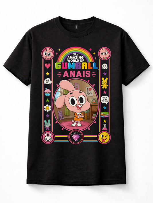 The Amazing World of Gumball Anais Cartoon Graphic Tee Unisex T-Shirt