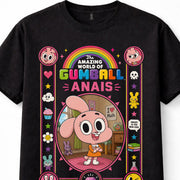 The Amazing World of Gumball Anais Cartoon Graphic Tee Unisex T-Shirt