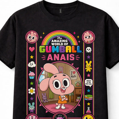 The Amazing World of Gumball Anais Cartoon Graphic Tee Unisex T-Shirt