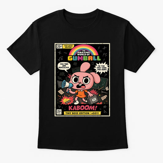 The Amazing World of Gumball Anais Watterson Kaboom Cartoon Adults & Kids Unisex T-Shirt