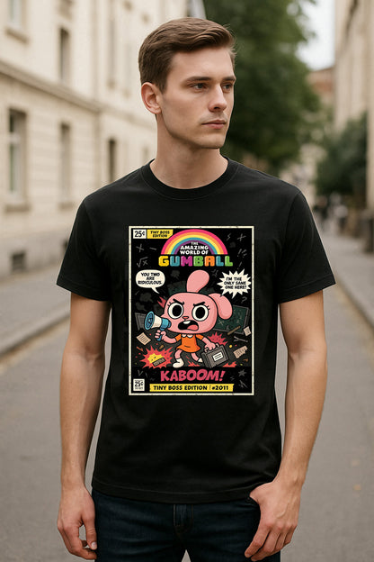 The Amazing World of Gumball Anais Watterson Kaboom Cartoon Adults & Kids Unisex T-Shirt