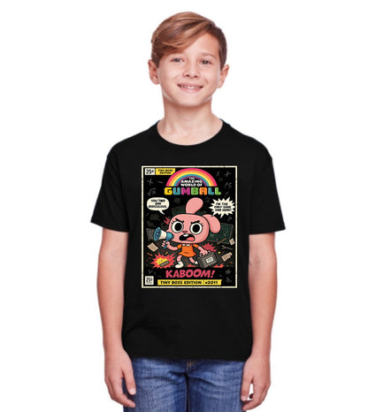 The Amazing World of Gumball Anais Watterson Kaboom Cartoon Adults & Kids Unisex T-Shirt