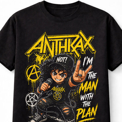 Anthrax Thrash Metal Band Rock Graphic Quote Unisex T-Shirt