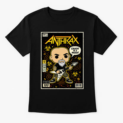 Anthrax Caught In A Mosh Thrash Metal Funko Pop Style Unisex T-Shirt