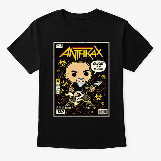 Anthrax Caught In A Mosh Thrash Metal Funko Pop Style Unisex T-Shirt
