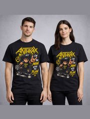 Anthrax Thrash Metal Band Rock Graphic Quote Unisex T-Shirt