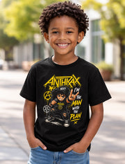 Anthrax Thrash Metal Band Rock Graphic Quote Unisex T-Shirt