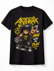 Anthrax Thrash Metal Band Rock Graphic Quote Unisex T-Shirt