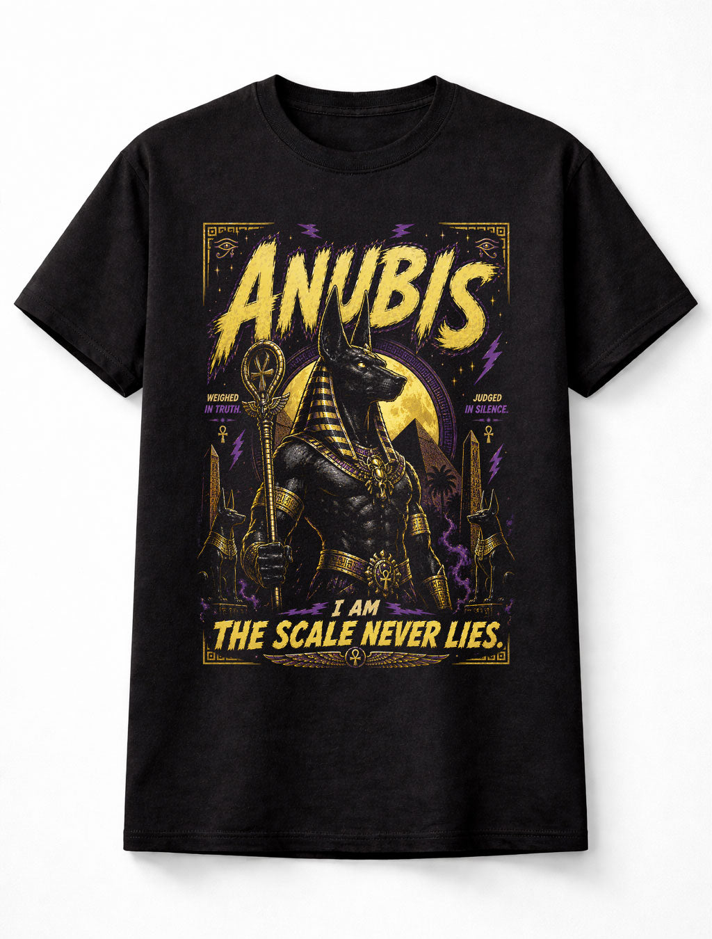 Anubis Egyptian God Ancient Egypt Mythology Unisex T-Shirt