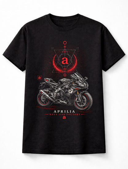 Aprilia RSV4 1100 Factory Superbike Motorcycle Rider Unisex T-Shirt