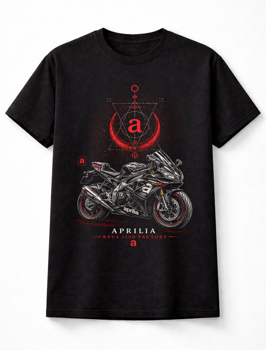 Aprilia RSV4 1100 Factory Superbike Motorcycle Rider Unisex T-Shirt