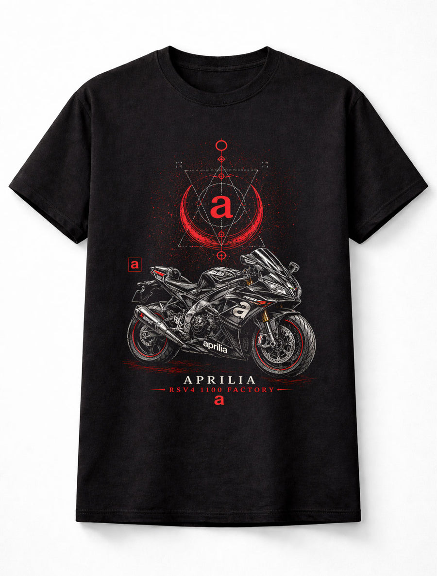 Aprilia RSV4 1100 Factory Superbike Motorcycle Rider Unisex T-Shirt