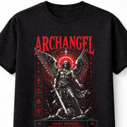 Archangel Saint Michael Defend Us In Battle Graphic Unisex T-Shirt