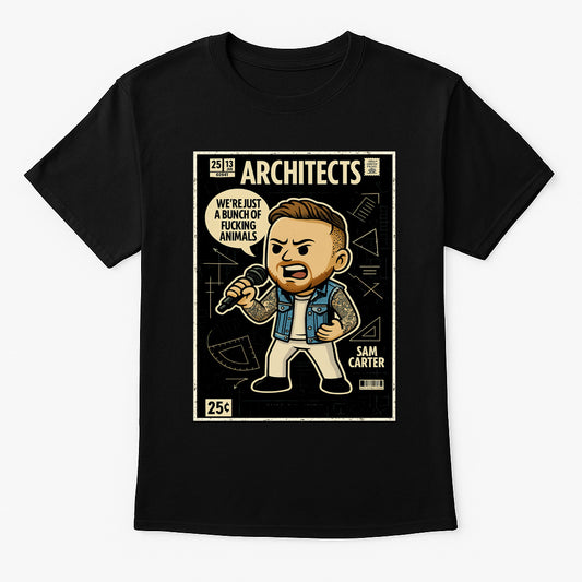 Architects Animals Metalcore Funk Pop Style Unisex T-Shirt