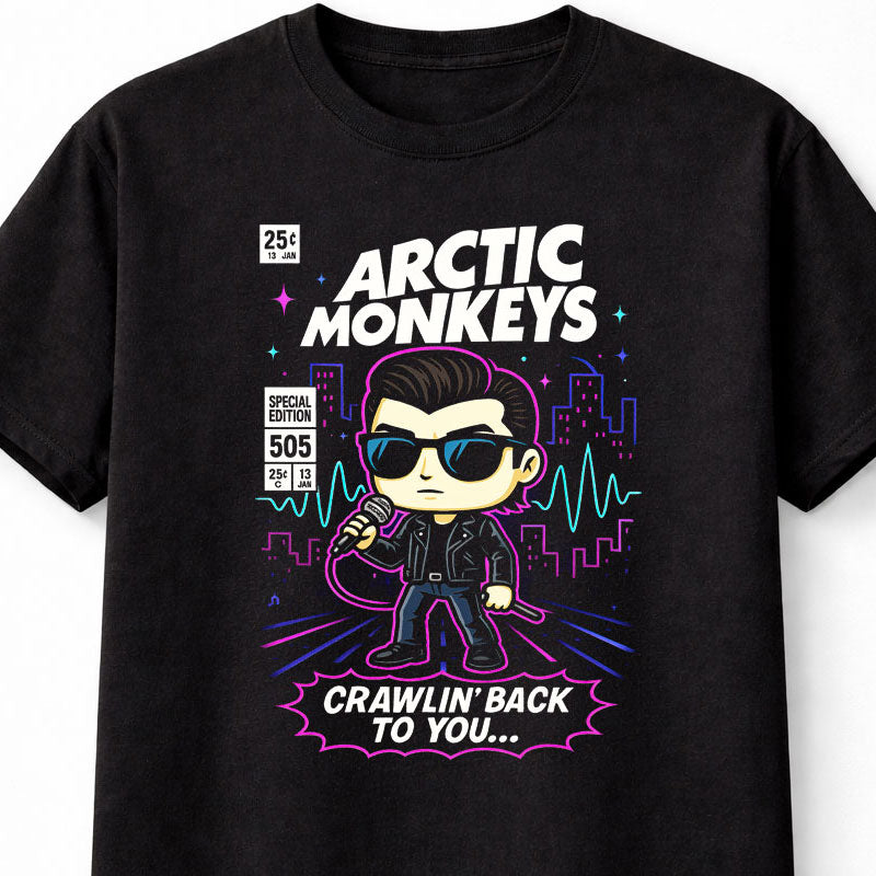 Arctic Monkeys Crawlin’ Back To You Indie Rock Special Edition Adults & Kids Unisex T-Shirt