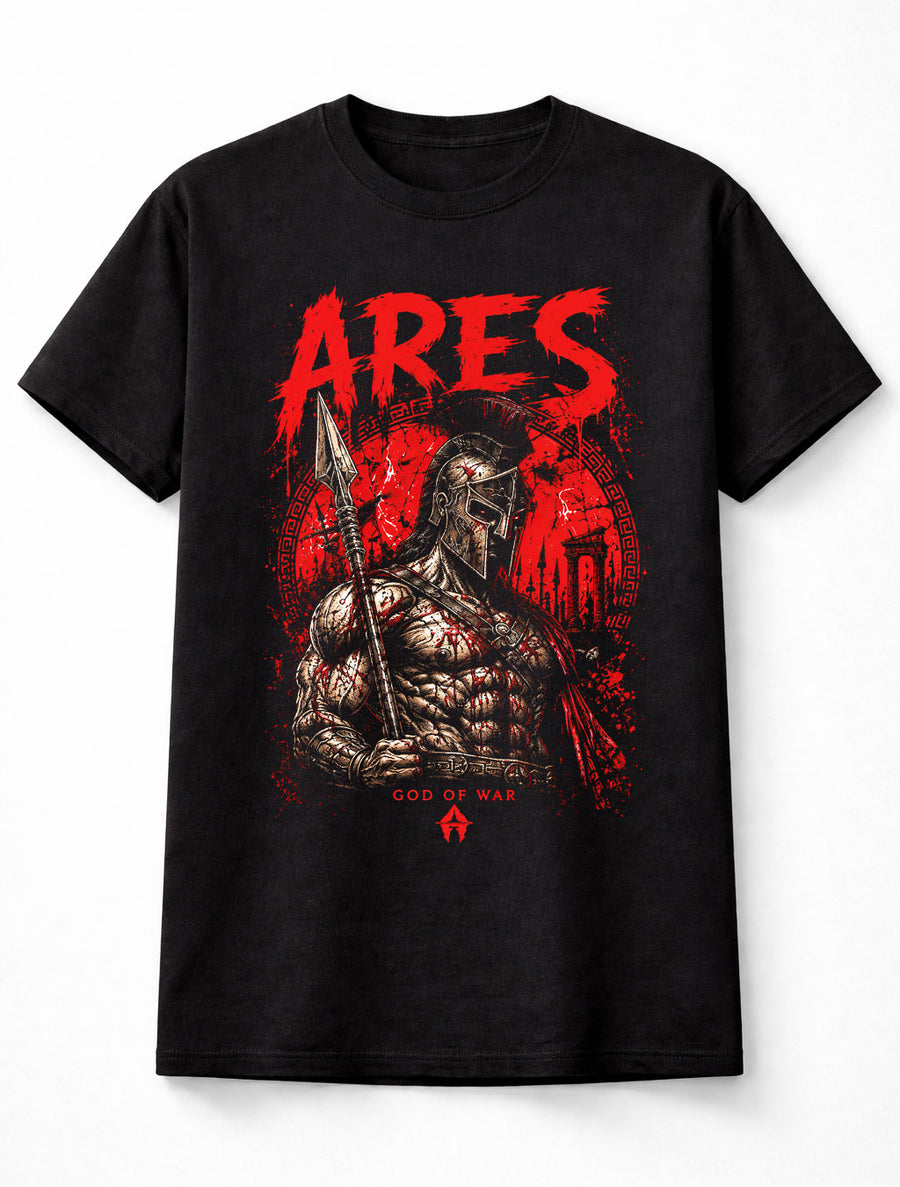 God of War Ares Spartan Warrior Greek Mythology Gaming Unisex T-Shirt