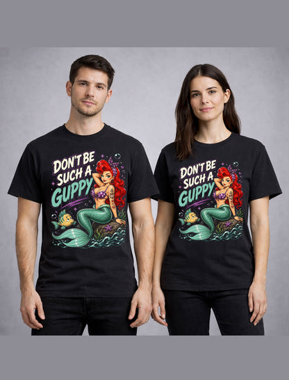 Tattoo Mermaid Ariel Pin Up Retro Ocean Graphic Unisex T-Shirt