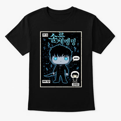 Solo Leveling Sung Jin-Woo Arise Shadow Monarch Anime Adults & Kids Unisex T-Shirt