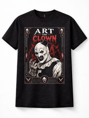 Terrifier Art the Clown Horror Movie Slasher Graphic Unisex T-Shirt