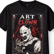 Terrifier Art the Clown Horror Movie Slasher Graphic Unisex T-Shirt