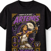 Artemis Greek Goddess of the Hunt Moon Archer Unisex T-Shirt